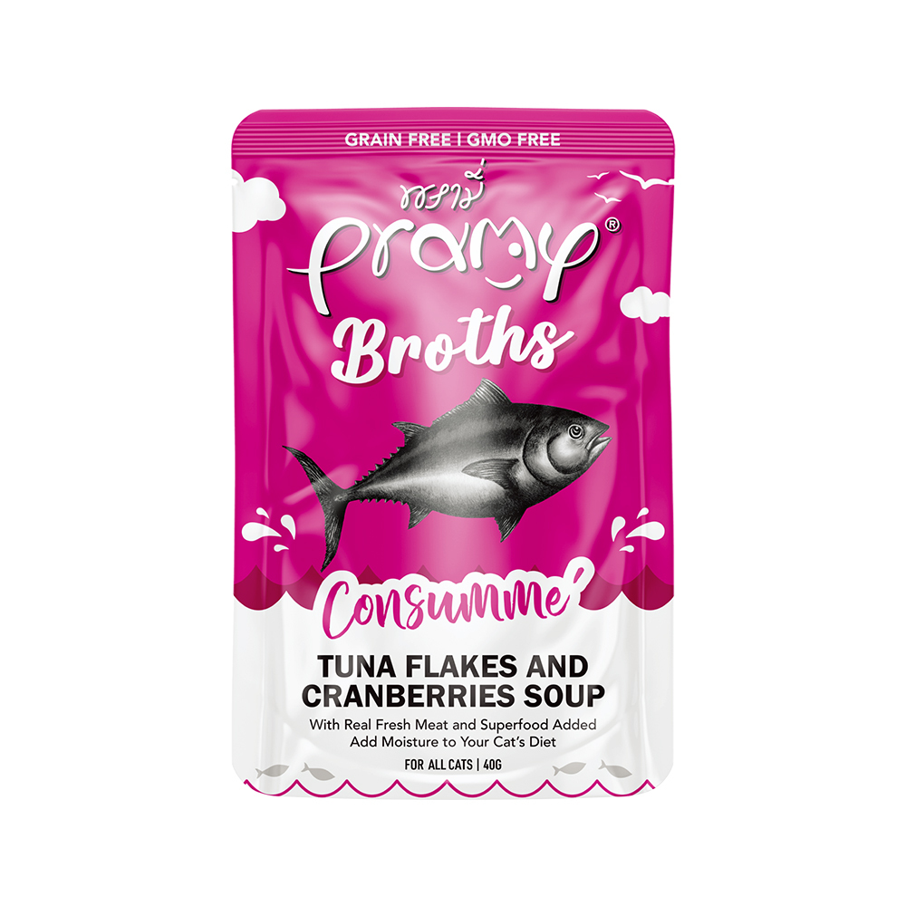 Pramy 補水救星 鮮魚湯+蔓越莓 補水湯包