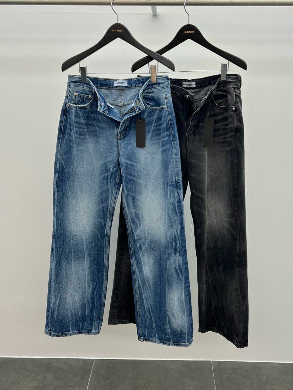 洗水鬆身牛仔褲 LIL-043P