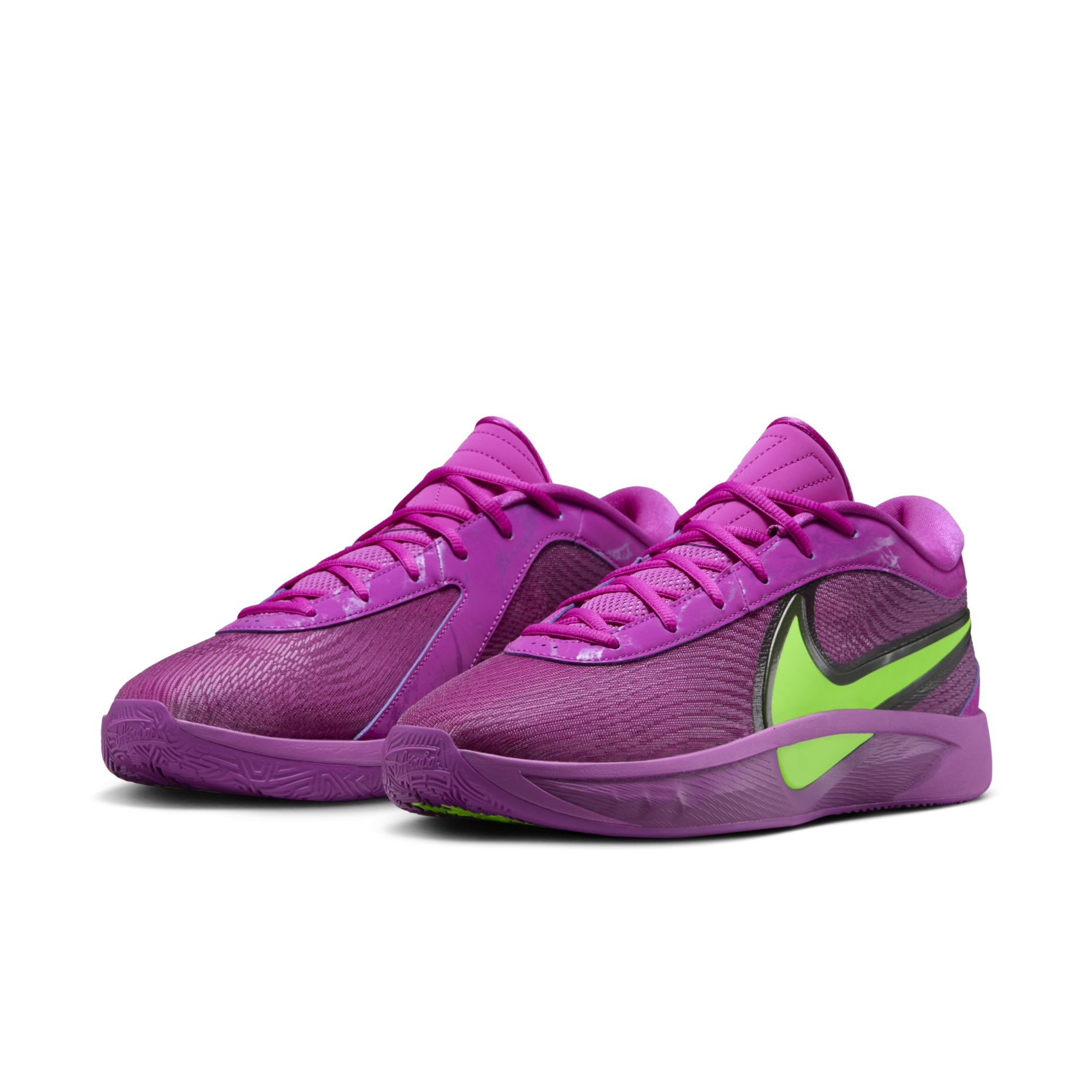 男鞋 NIKE GIANNIS FREAK 6 EP 紫綠 希臘怪物 字母哥 籃球鞋【FJ7807-500】