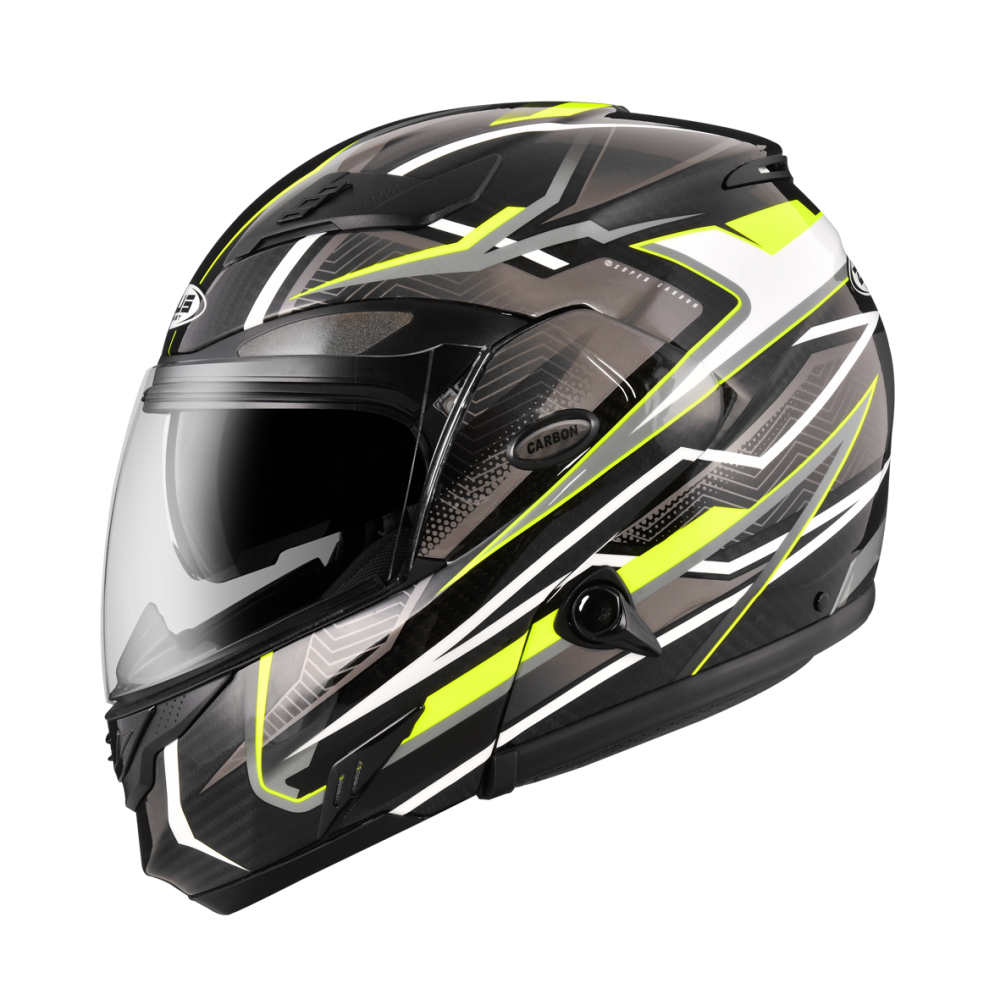 ZEUS ZS-3500 YY12 透明碳纖/灰 彩繪 全罩式帽款 碳纖維輕量帽款