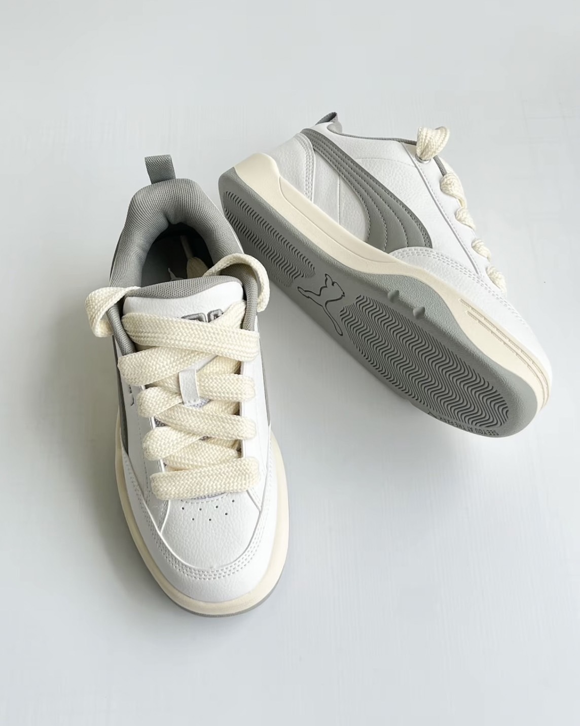 PUMA Park Lifestyle OG 白灰 (395084-01)