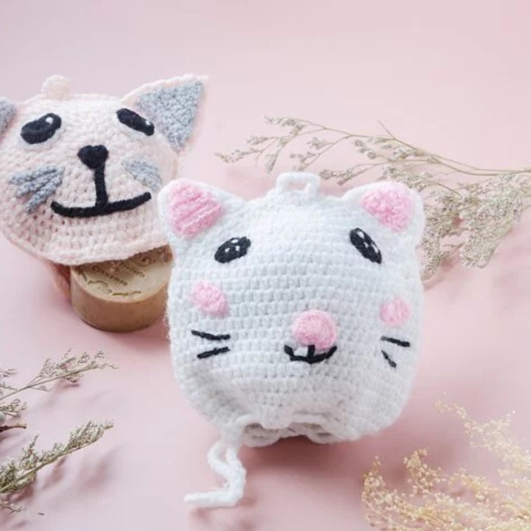 White Mouse Meow｜1001 Meow Pouch (No.16)