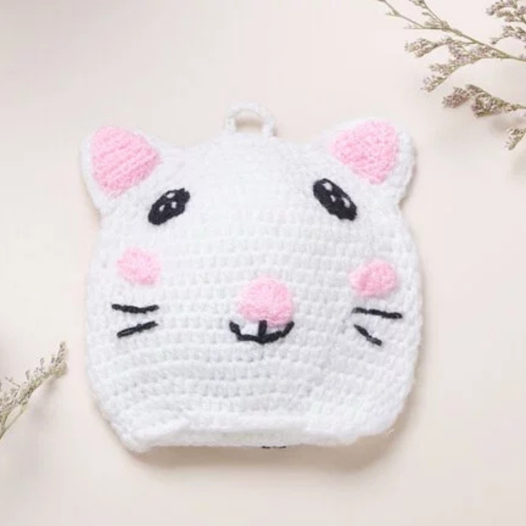 White Mouse Meow｜1001 Meow Pouch (No.16)
