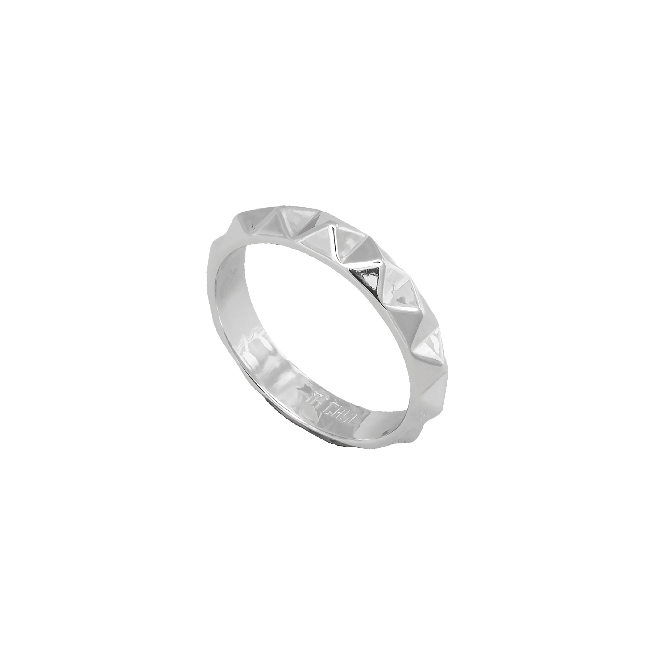 INCASE / 0 0 0 Ring 基礎鉚釘鏡面戒指