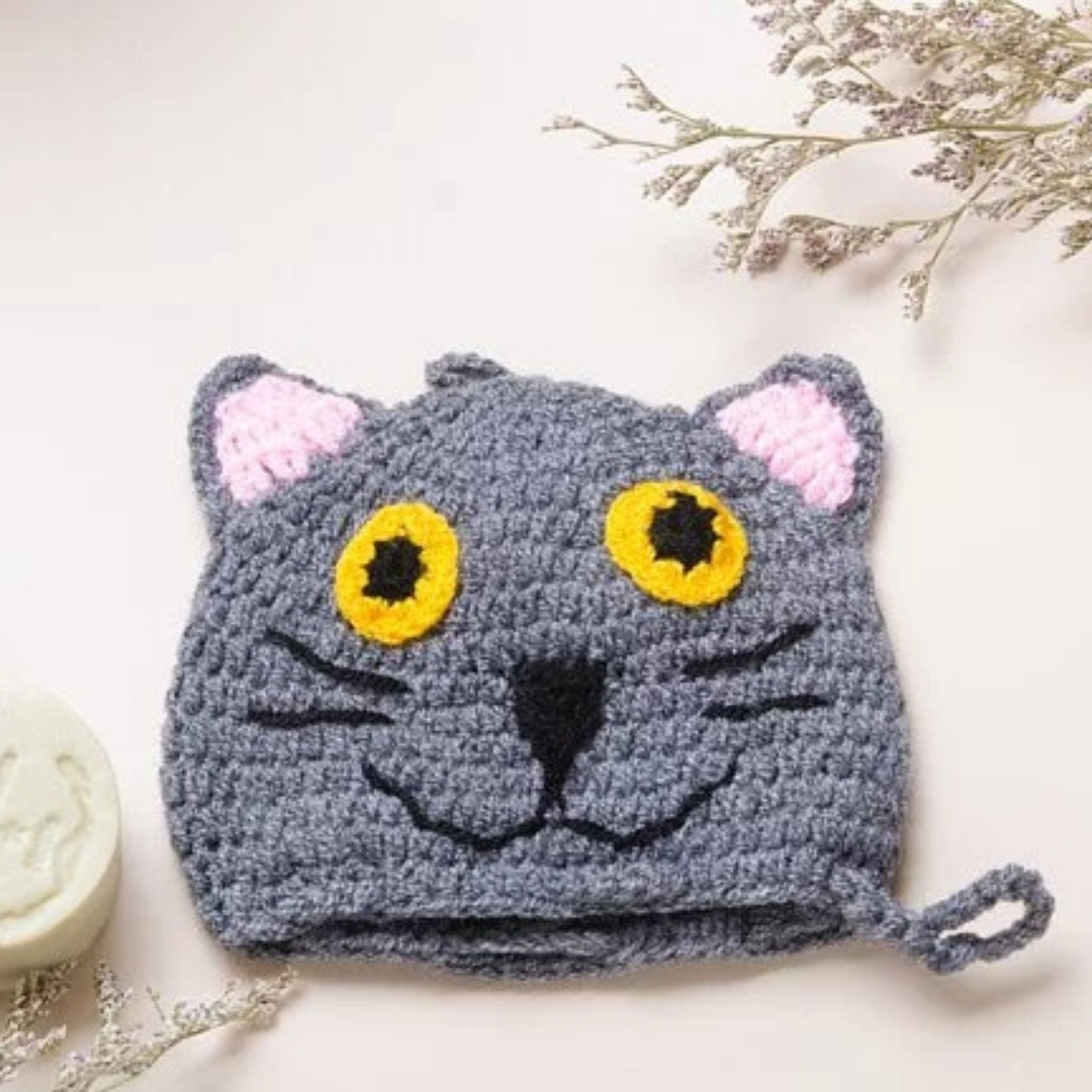 Yellow Eyes Cat｜1001 Meow Pouch (No.27)