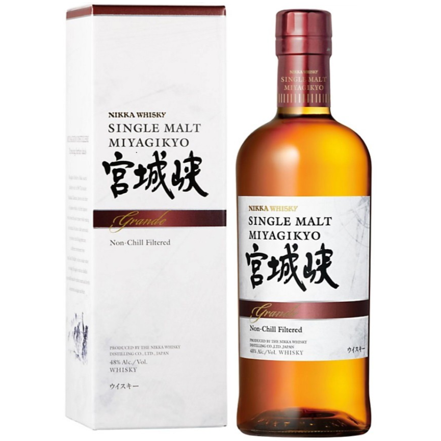 尼卡 宮城峽 Grande Non-Chill Filltered 單一麥芽威士忌 700ml (禮盒)