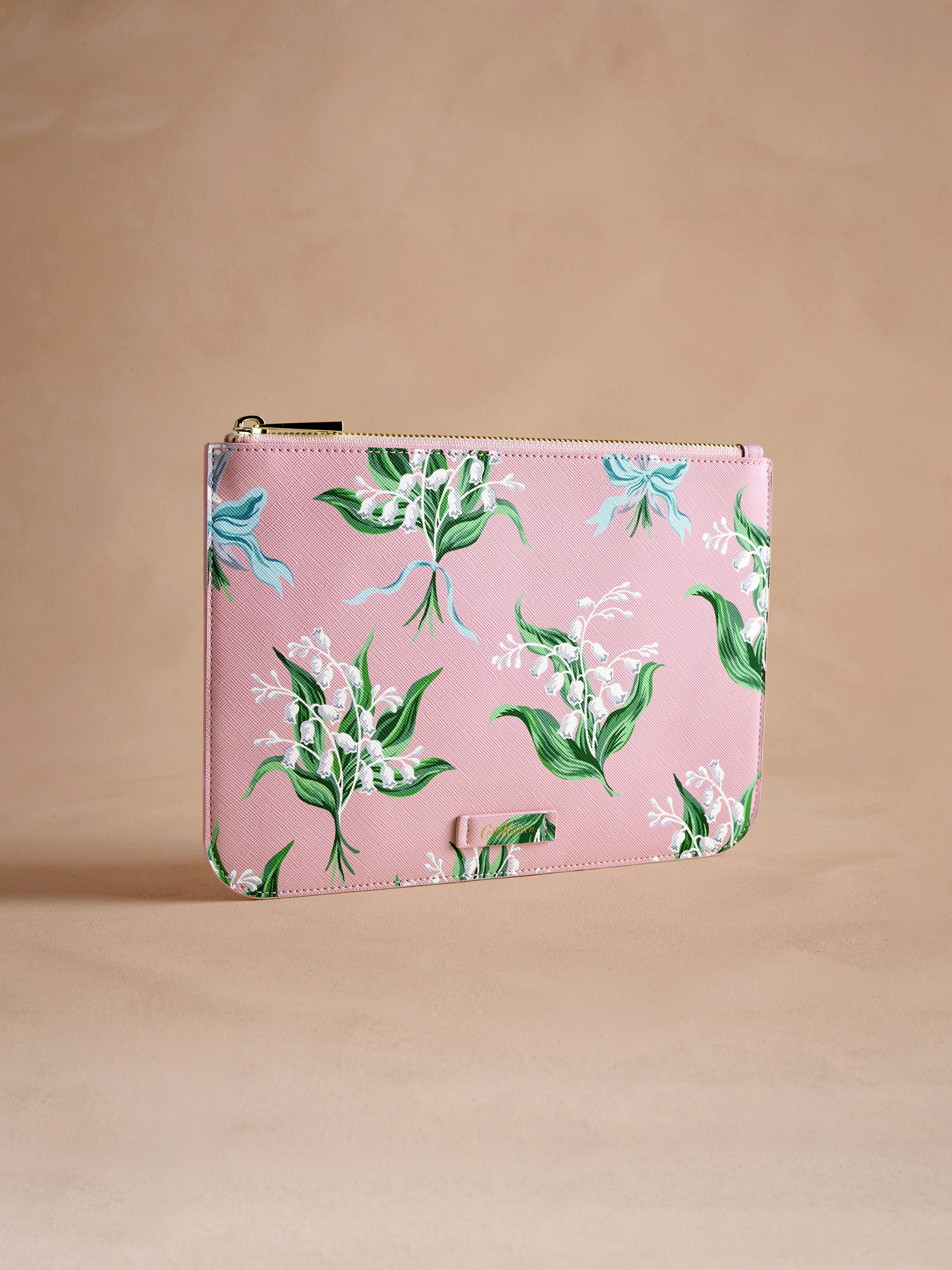 Lily of the Valley 長方薄型收納袋/手拿包