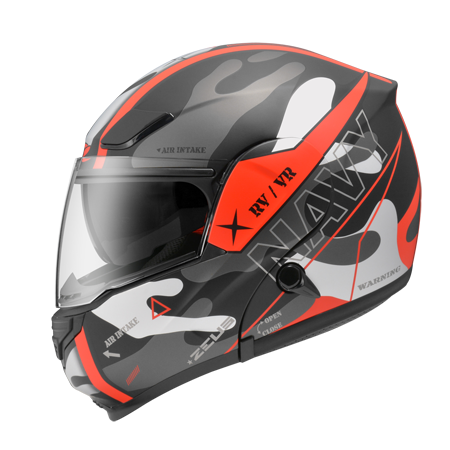 ZEUS ZS-3300 GG25 消光黑/紅 彩繪 內墨片 可樂帽款