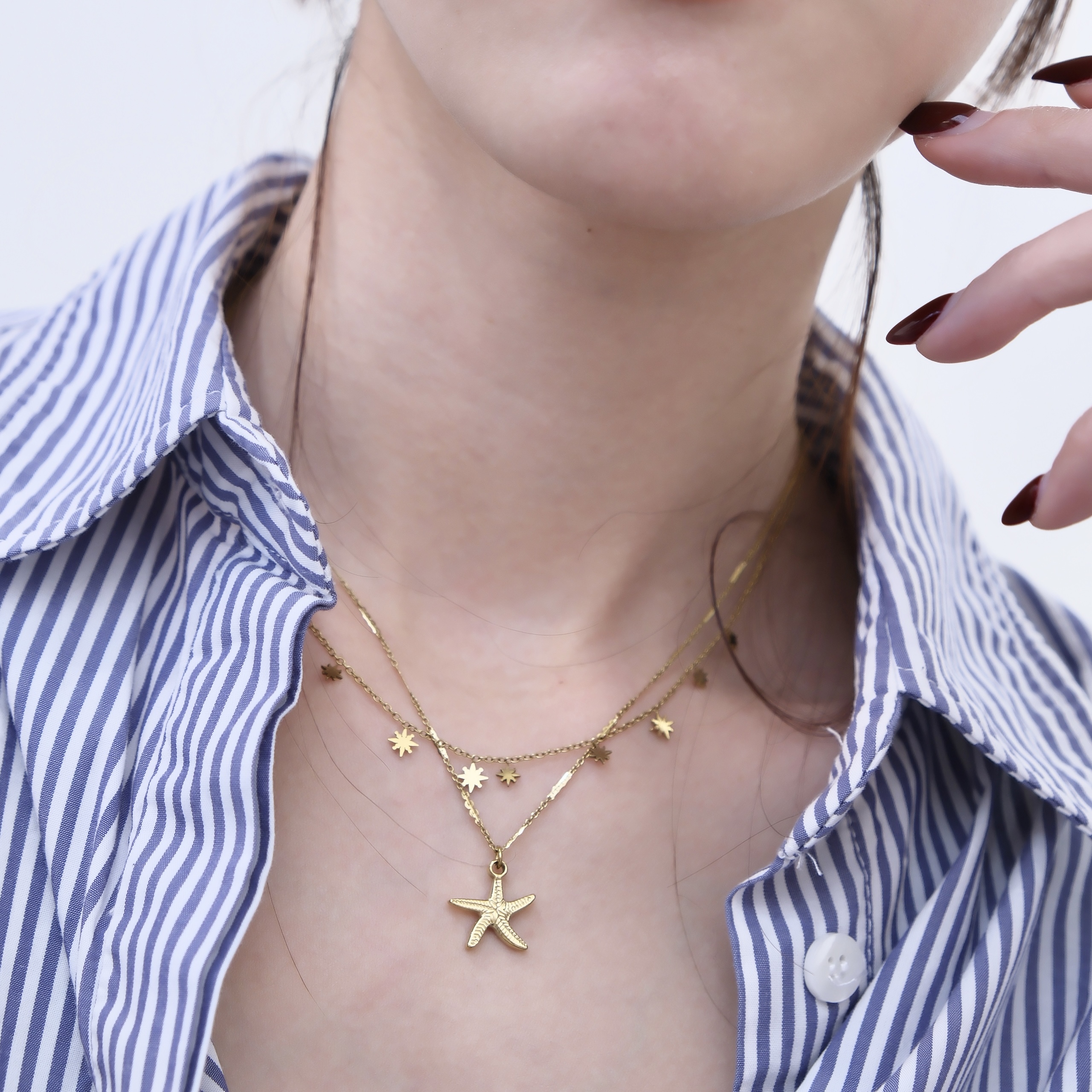 BOHM PARIS-Olga 星星吊墜項鍊