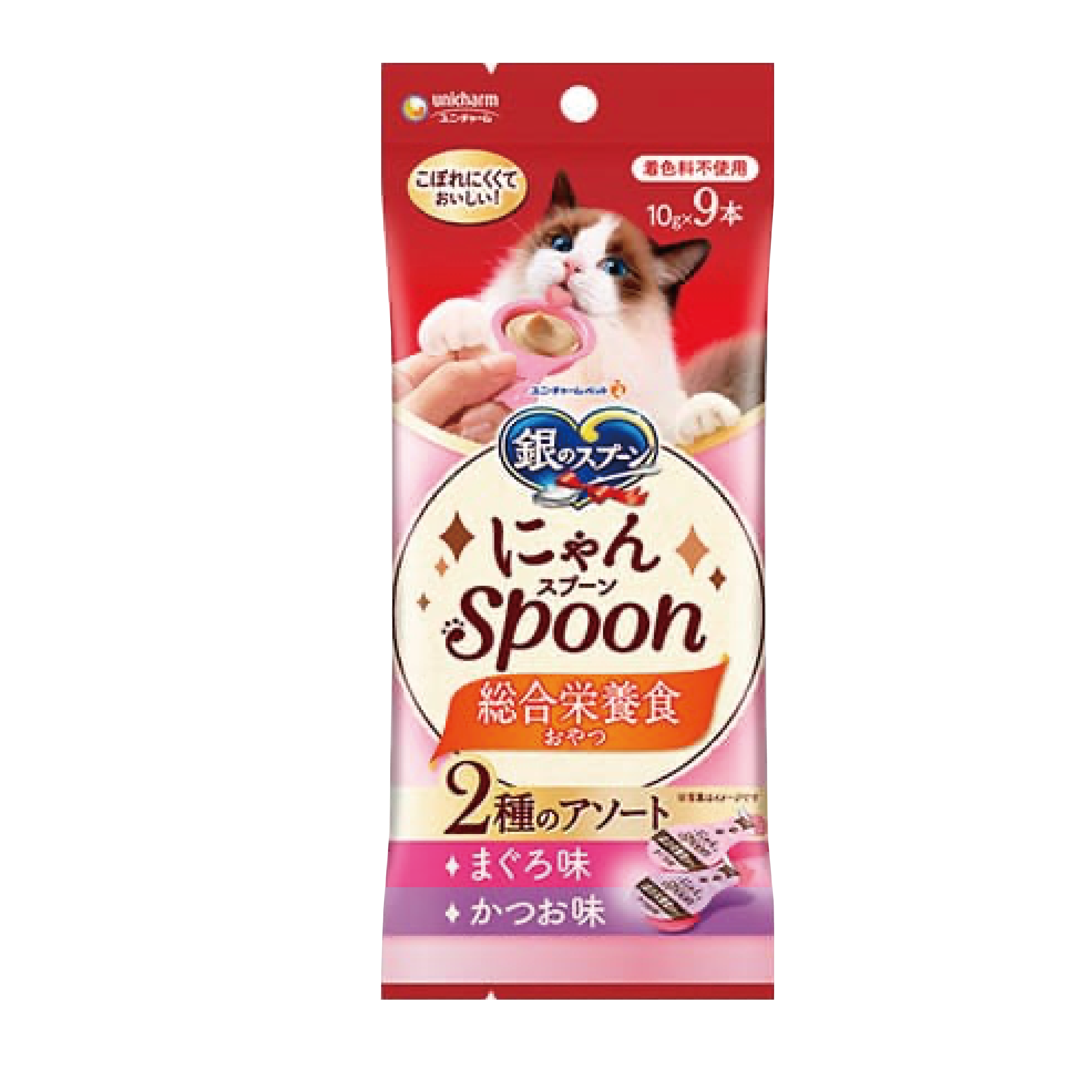銀湯匙三星 綜合營養 吞拿拼鰹魚肉醬匙 10gx9本 (UIC-1125)