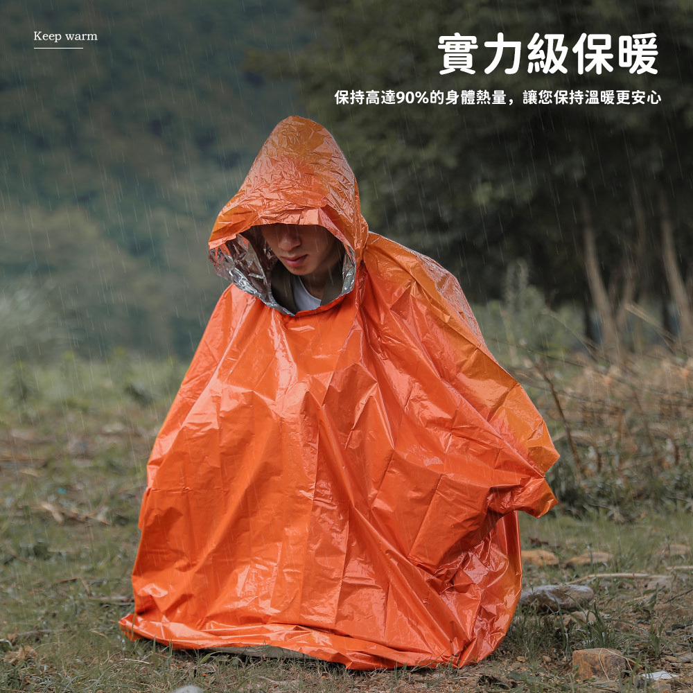 二合一防風保溫雨衣 －(2色)