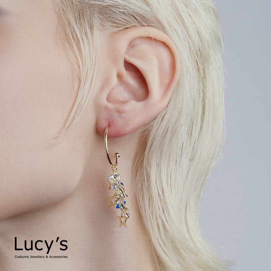 璀璨星迹 耳環 (二色) (121166/121167)