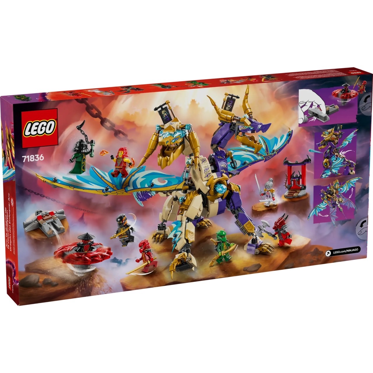LEGO 71836 神主專注龍Arc Dragon of Focus LEGO® Ninjago系列
