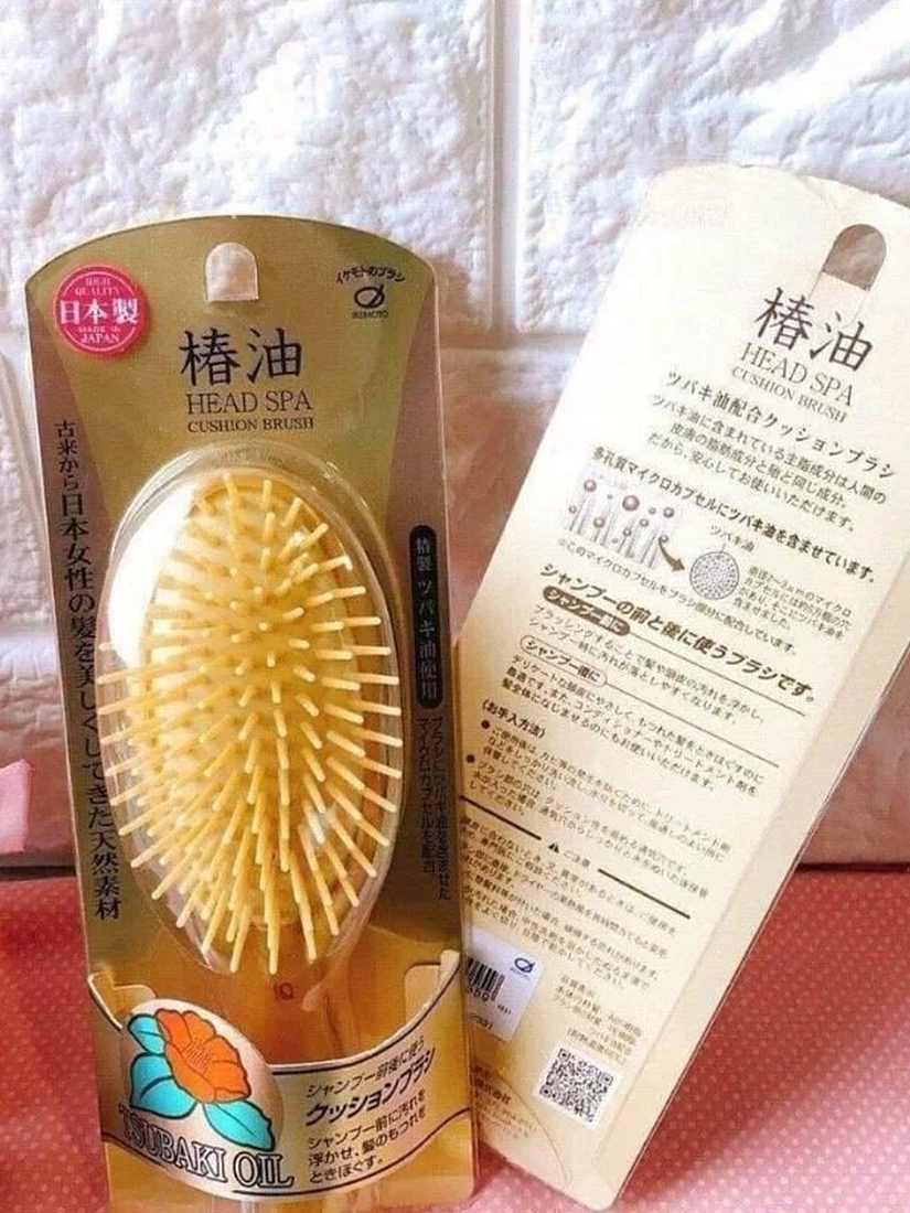 【 預購 】IKEMOTO池本 椿花油順髮梳 日本