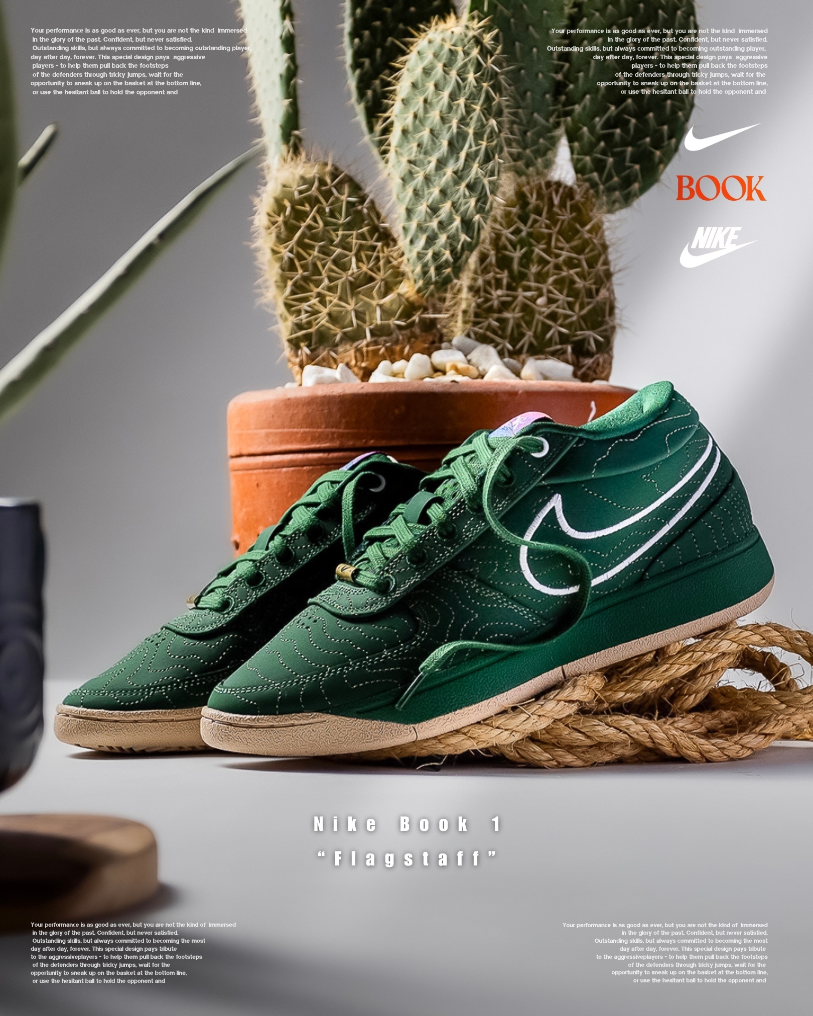 『頂峰相見 No Service 系列新配色 🏔️』Nike Book 1 “Flagstaff” FJ4250-300