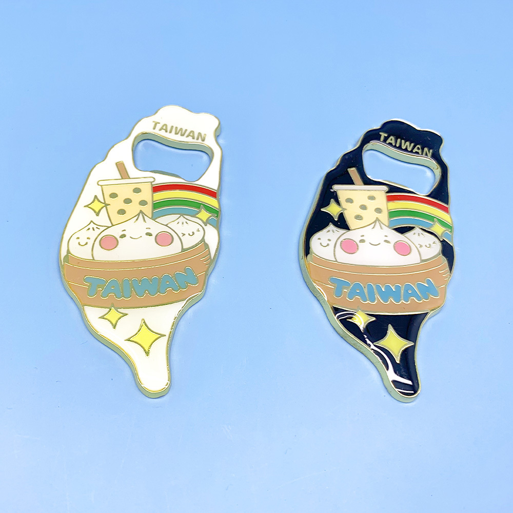 SINGEZIH】亜鉛合金製ボトルオープナー – 台湾小籠包デザイン|來