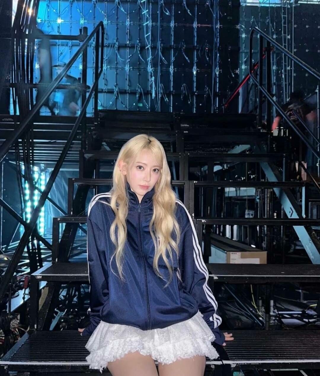 【代購】Adidas Firebird TT   立領 外套 運動 休閒 復古三葉草 舒適 深藍 宮協朕良 陳冠希 IR9893