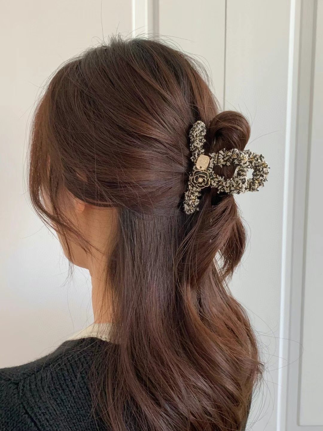 氣質小香風髮夾