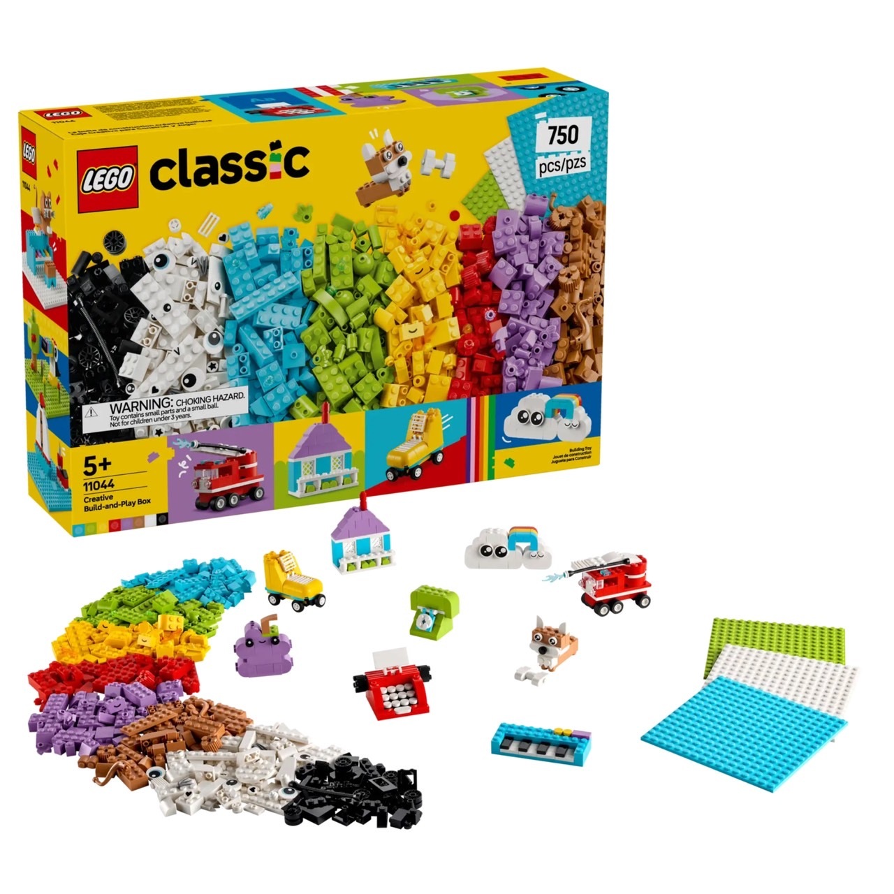 LEGO 11044 創意拼砌玩樂百寶盒LEGO® Classic系列