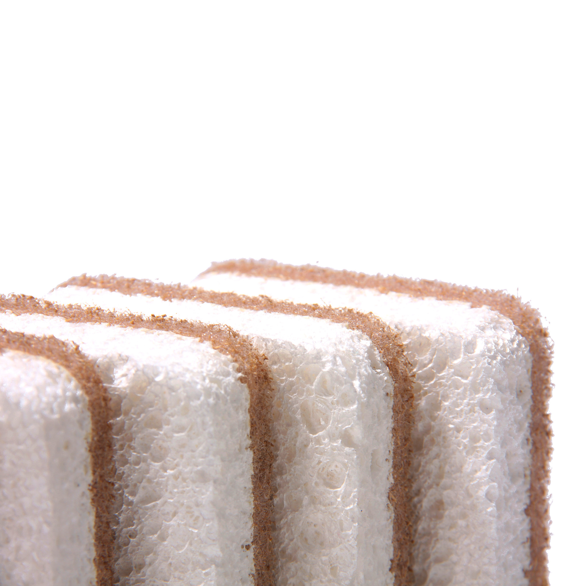 LEAFFY cellulose sisal fiber dish sponge (2 pcs)