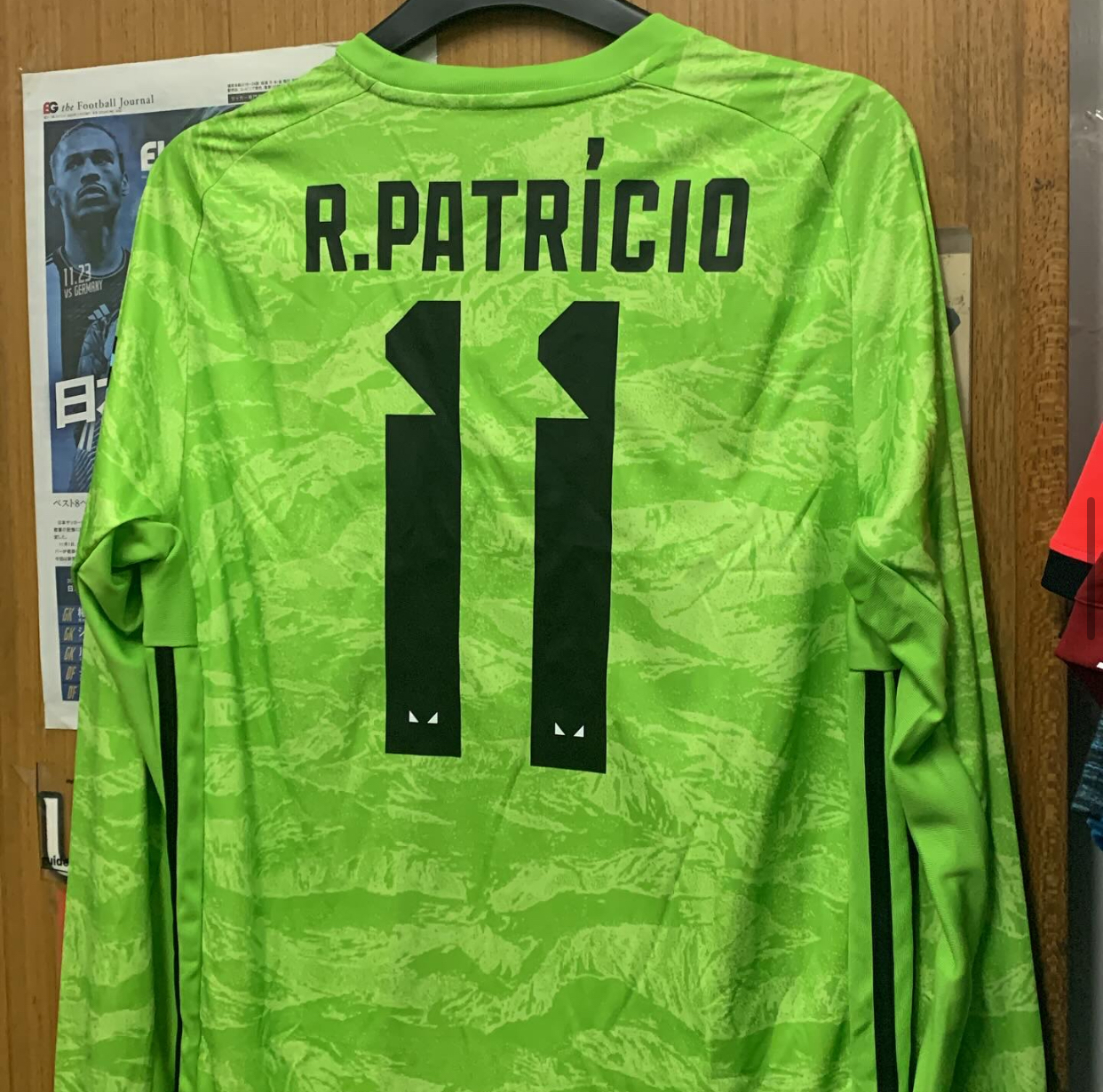 2020 Wolverhampton Wanderers Wolves Green Goalkeeper Shirt with 11 PATRICIO