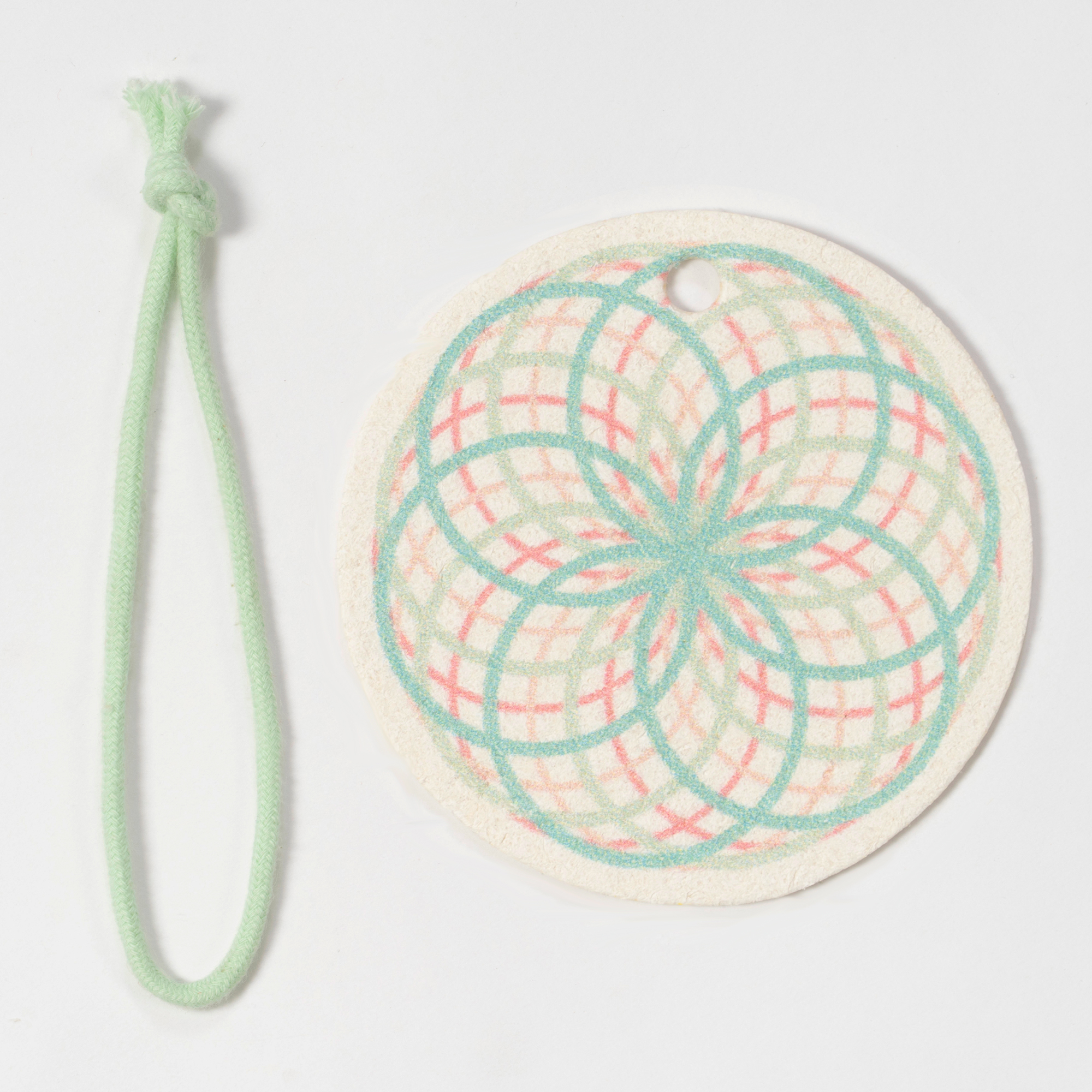 LEAFFY hydrangea natural cellulose pop up sponge