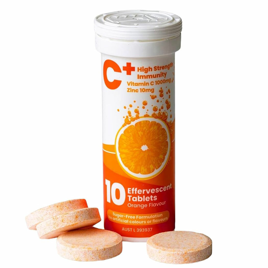 AWS360 C+  強力免疫水溶片 維他命C 10片