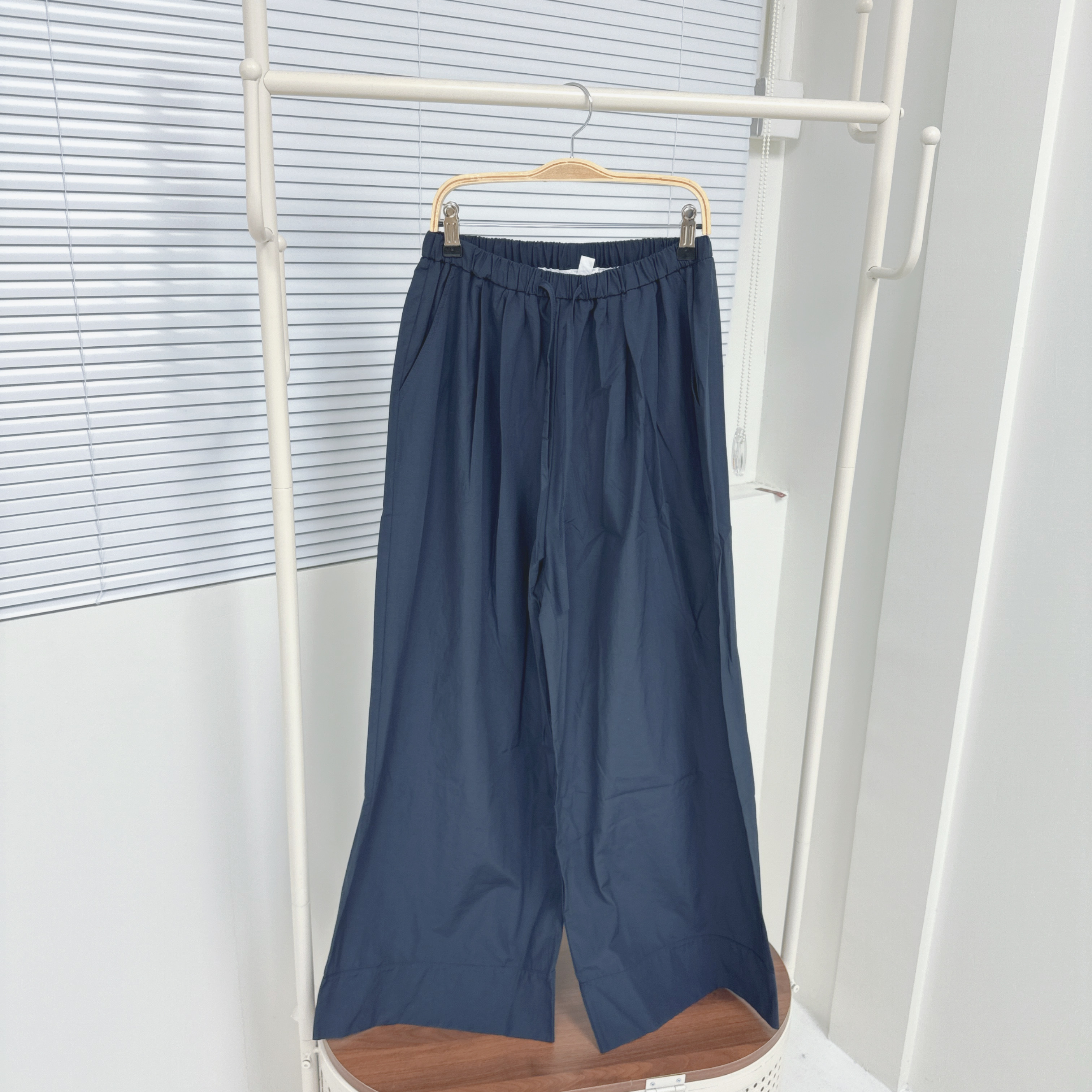 【Hoi2推介】K264  腰索繩全橡筋腰闊褲