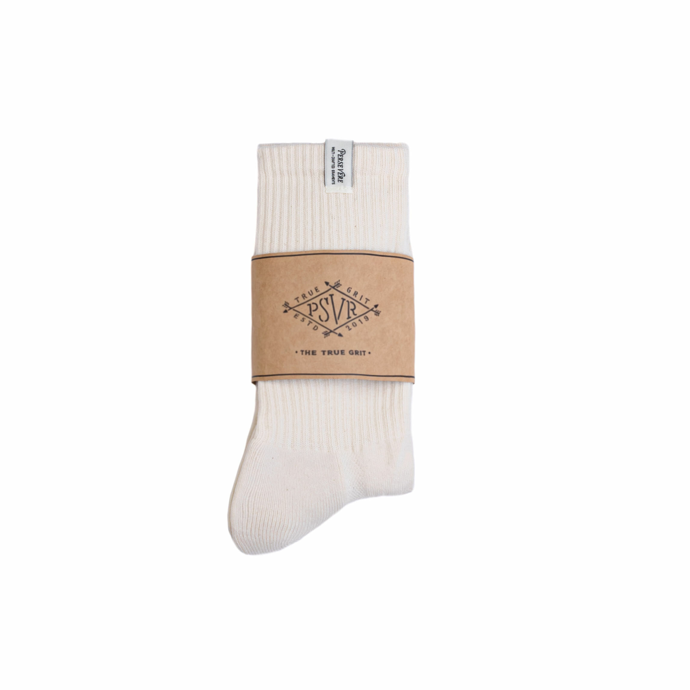 Persevere classic authentic crew socks - BEIGE