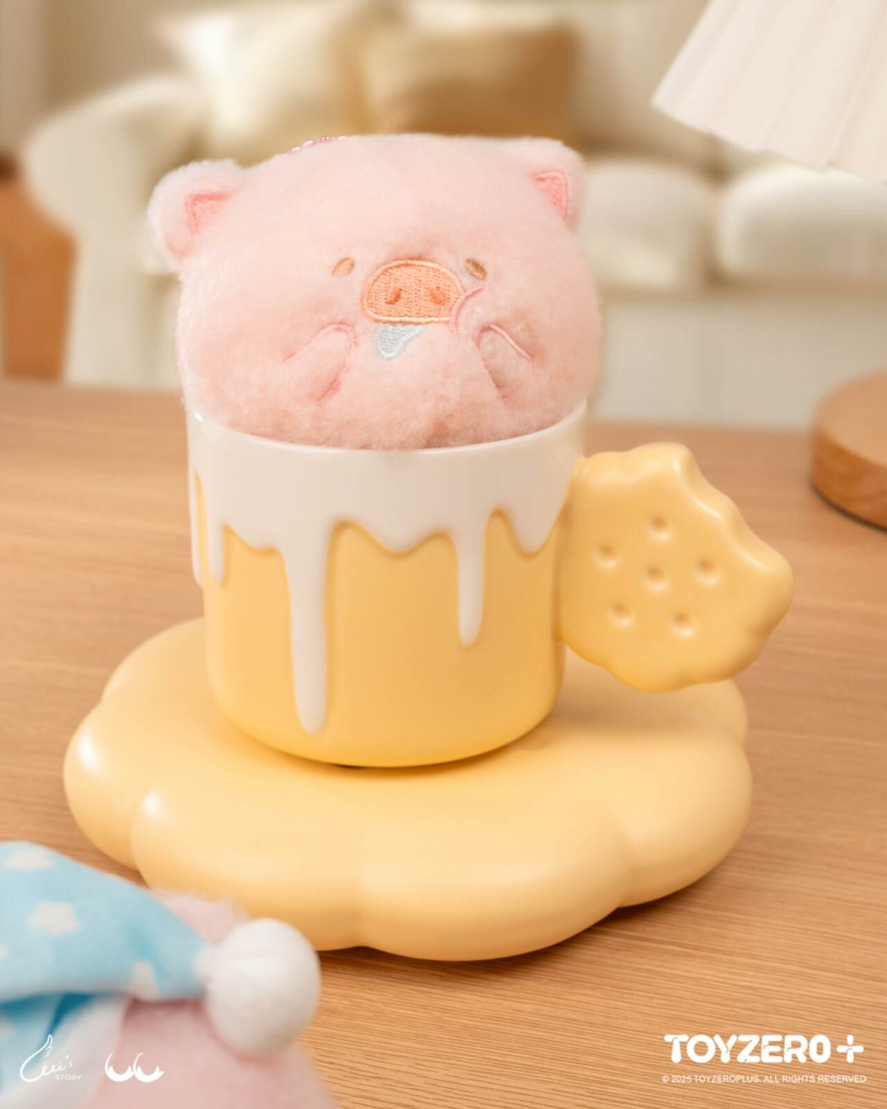 罐頭豬LuLu 經典系列 - 毛絨捏捏樂掛件 (慢回彈ver.)