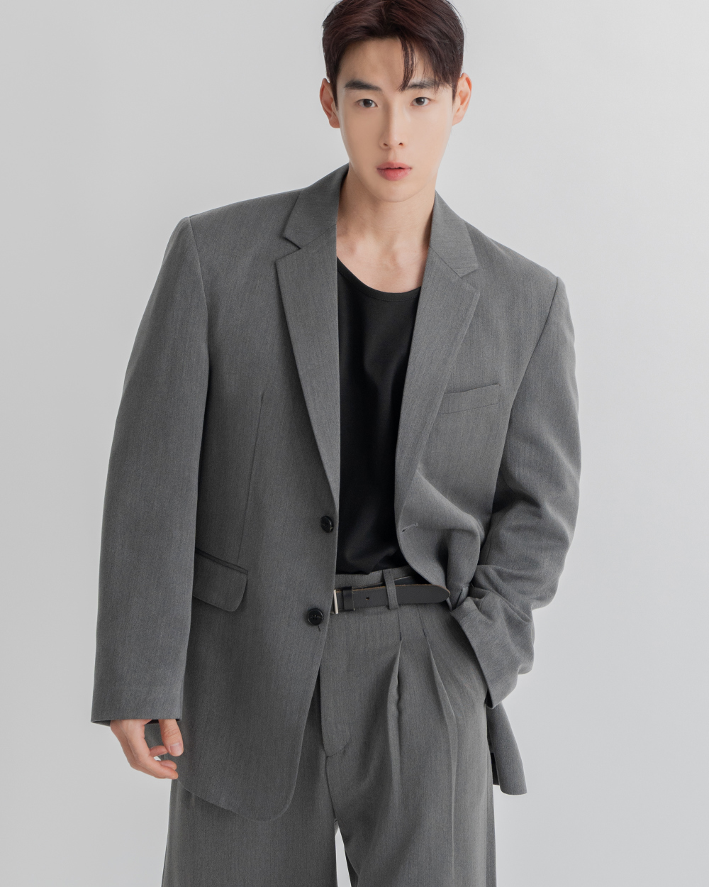 塞倫單排扣西裝外套