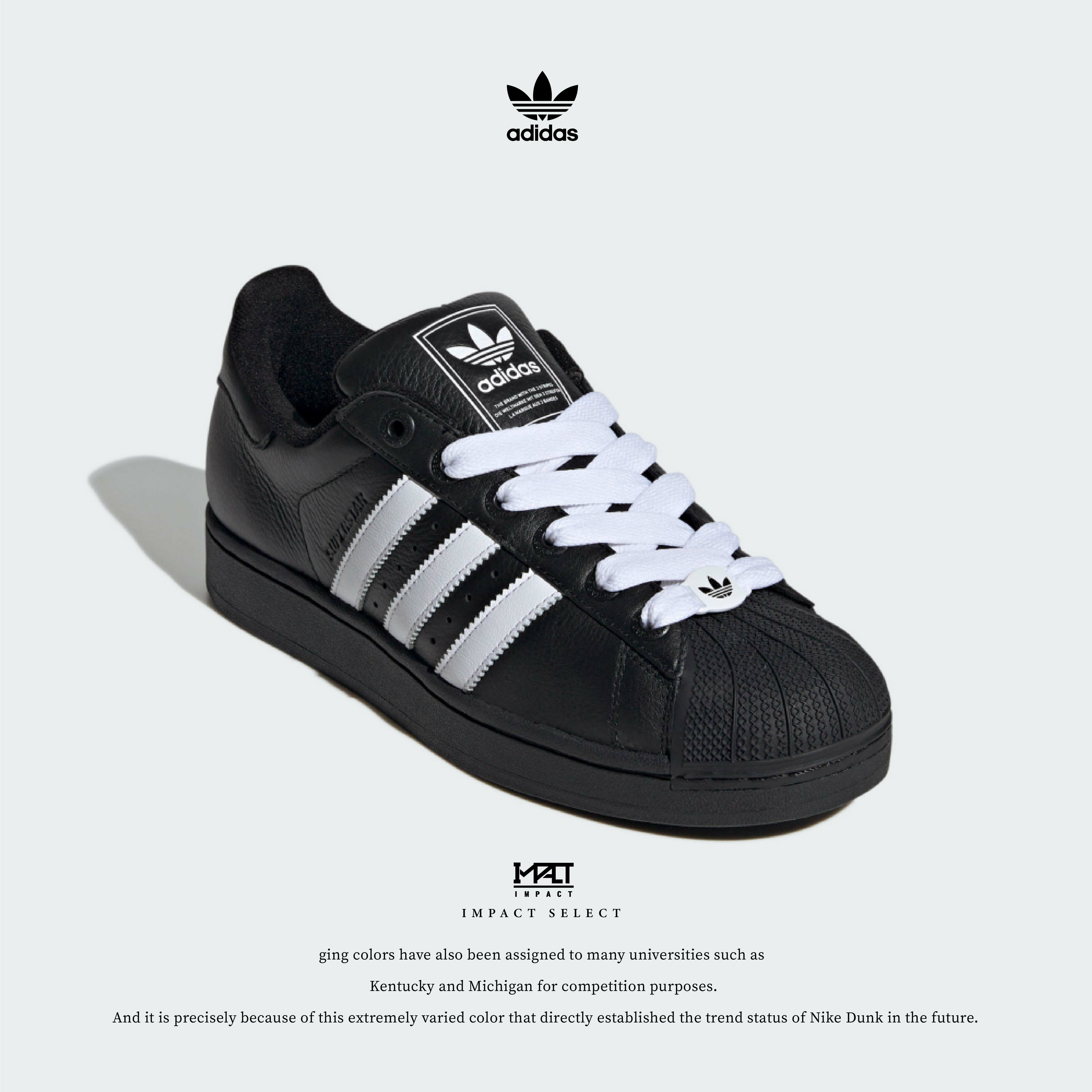 Adidas SUPERSTAR II 貝殼頭休閒鞋板鞋偏要出頭陳冠希宋雨琦代言