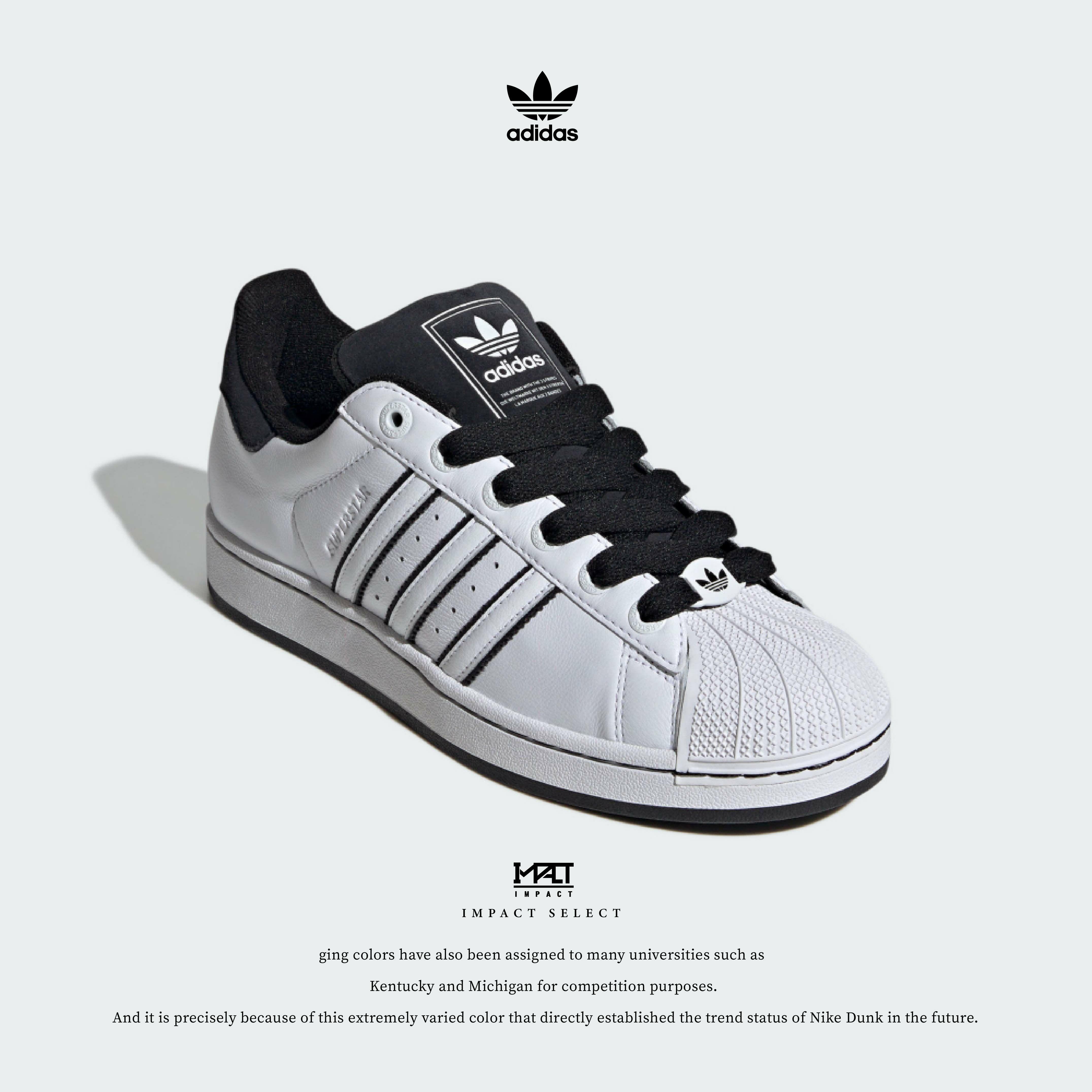 Adidas SUPERSTAR II 貝殼頭休閒鞋板鞋偏要出頭陳冠希宋雨琦代言