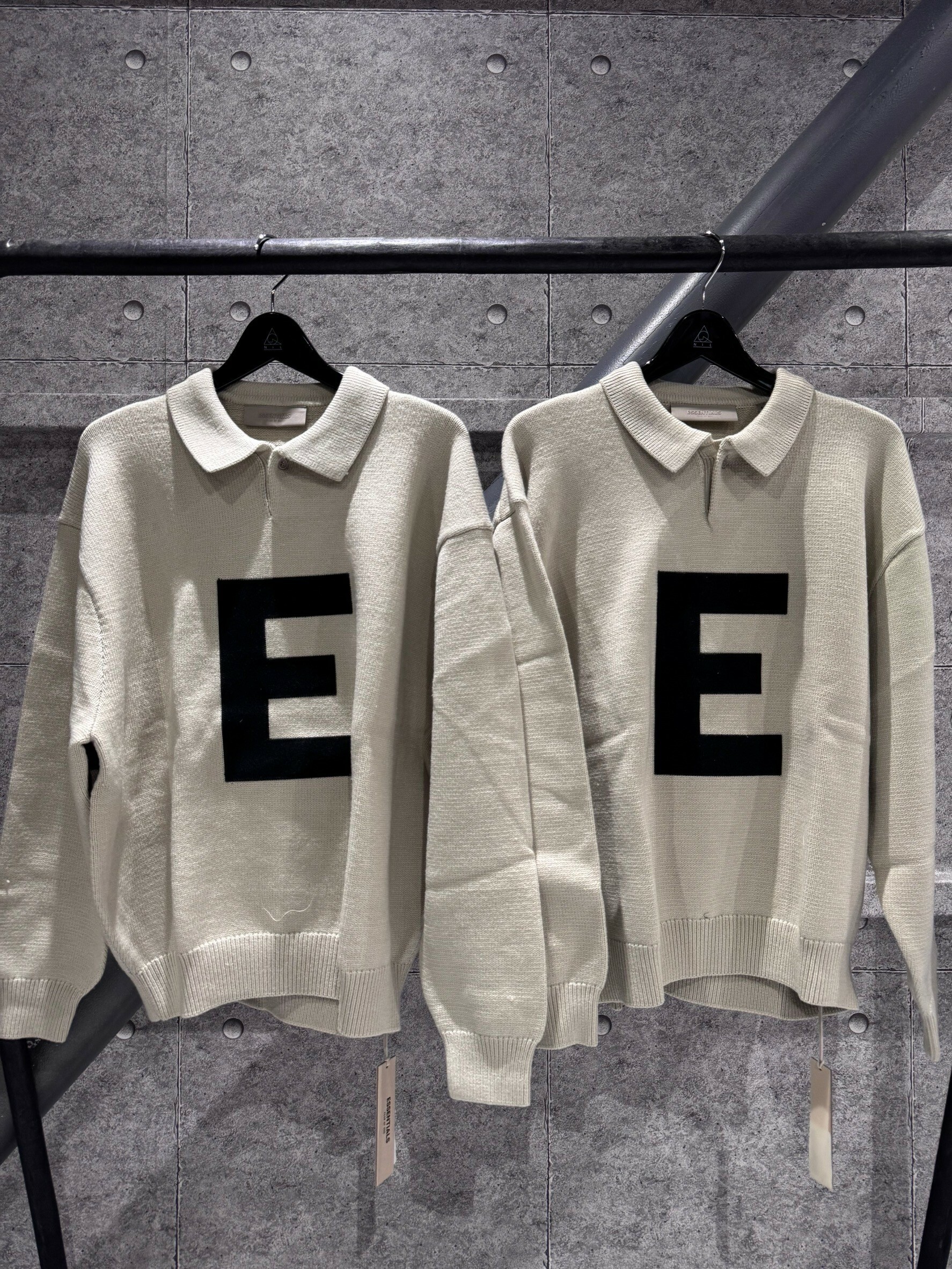 FOG Essentials 童款 大E Logo 針織Polo衫