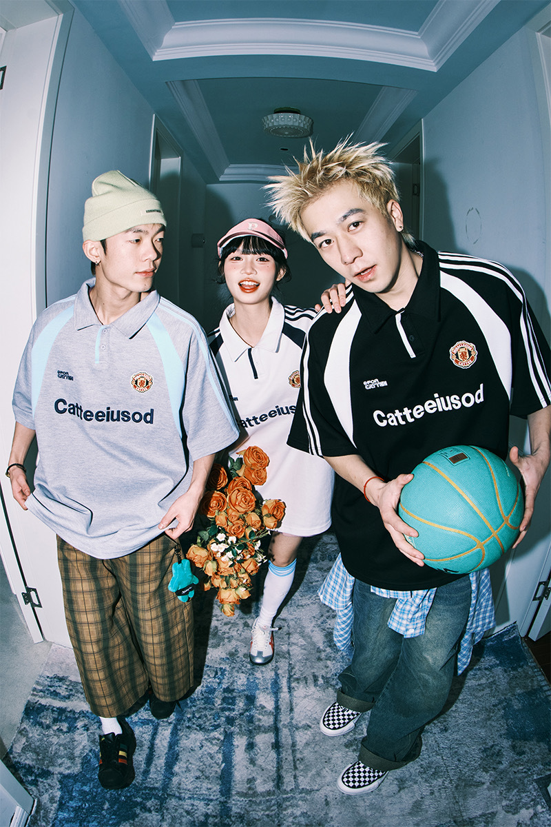 LEMANISM 250克 重磅 插肩袖 撞色 短袖Polo衫