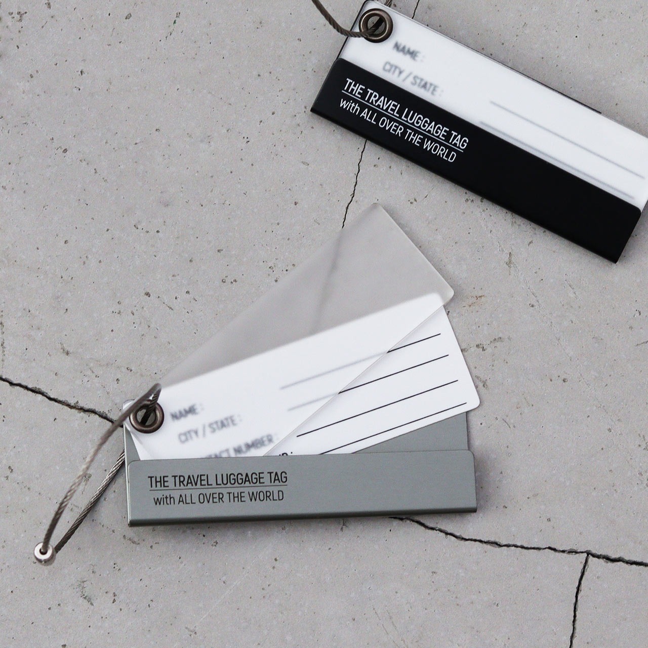 POST-G 鋁製旅行行李吊牌