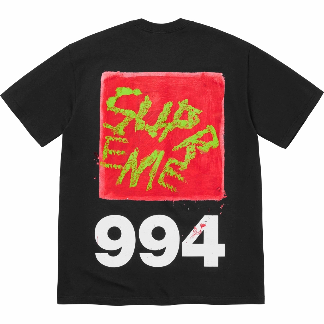 Supreme 24SS Paint Tee 994短T (2色)