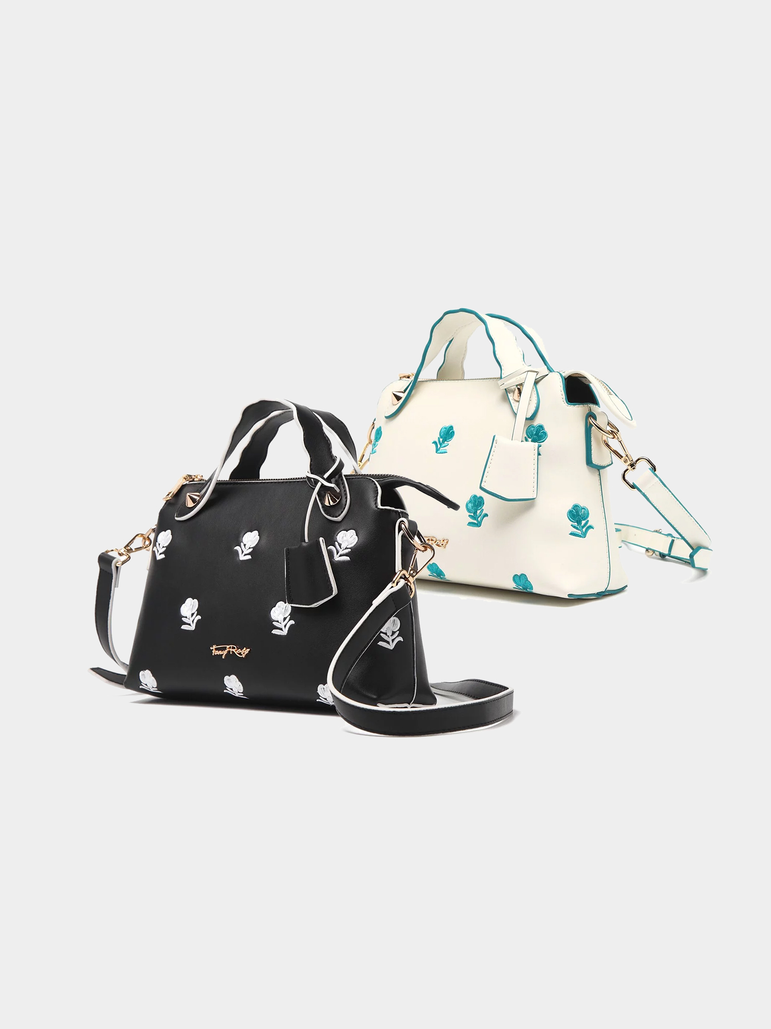 Romance Embroidery Shoulder Bag