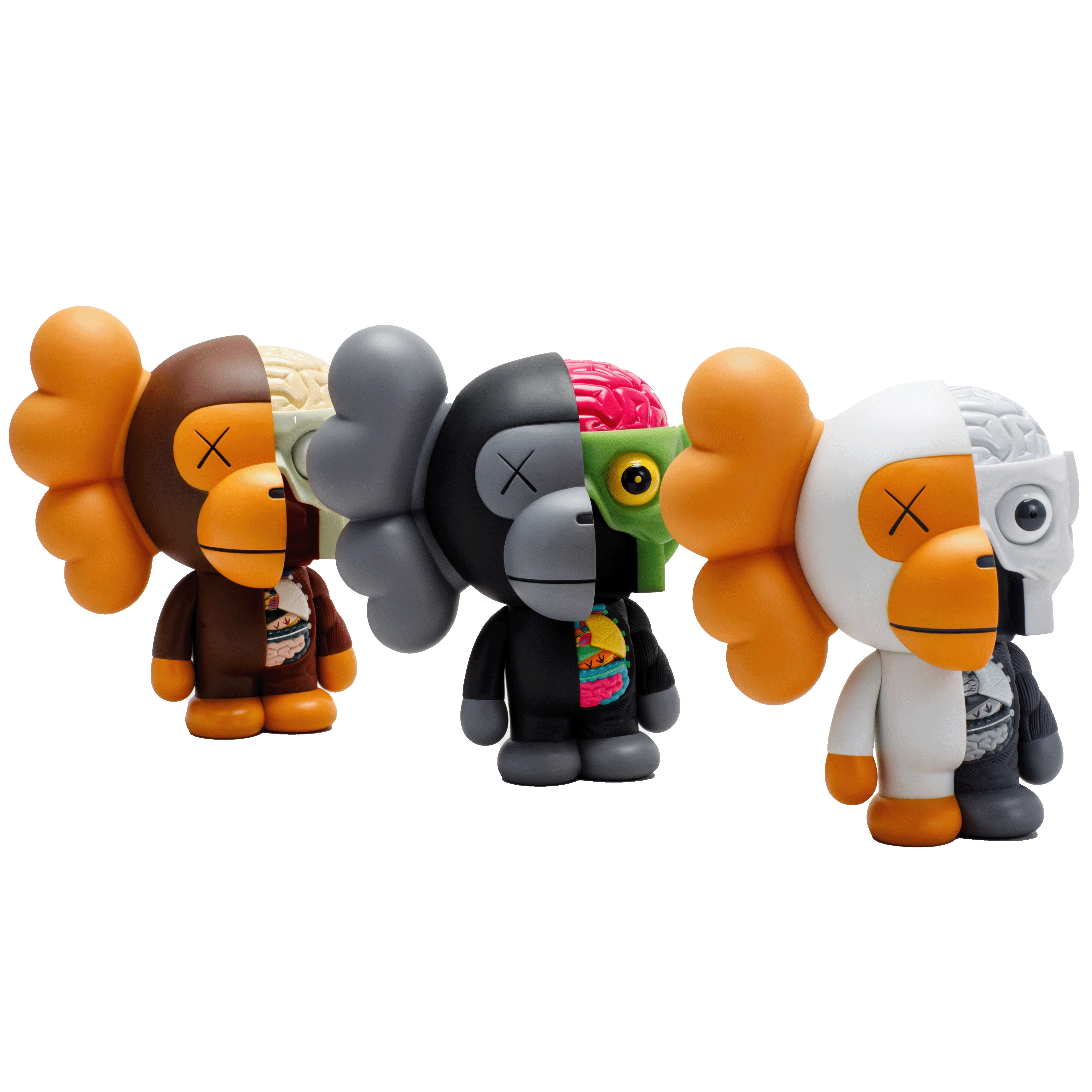 KAWS Bape Dissected Baby Milo Vinyl Figure