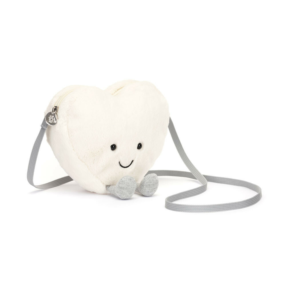 Jelly Cat Amuseables Cream Heart Bag