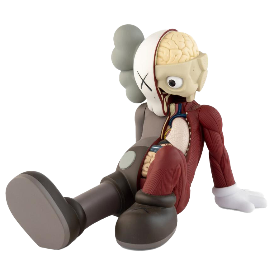KAWS Resting Place Vinyl Brown