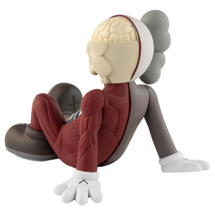 KAWS Resting Place Vinyl Brown