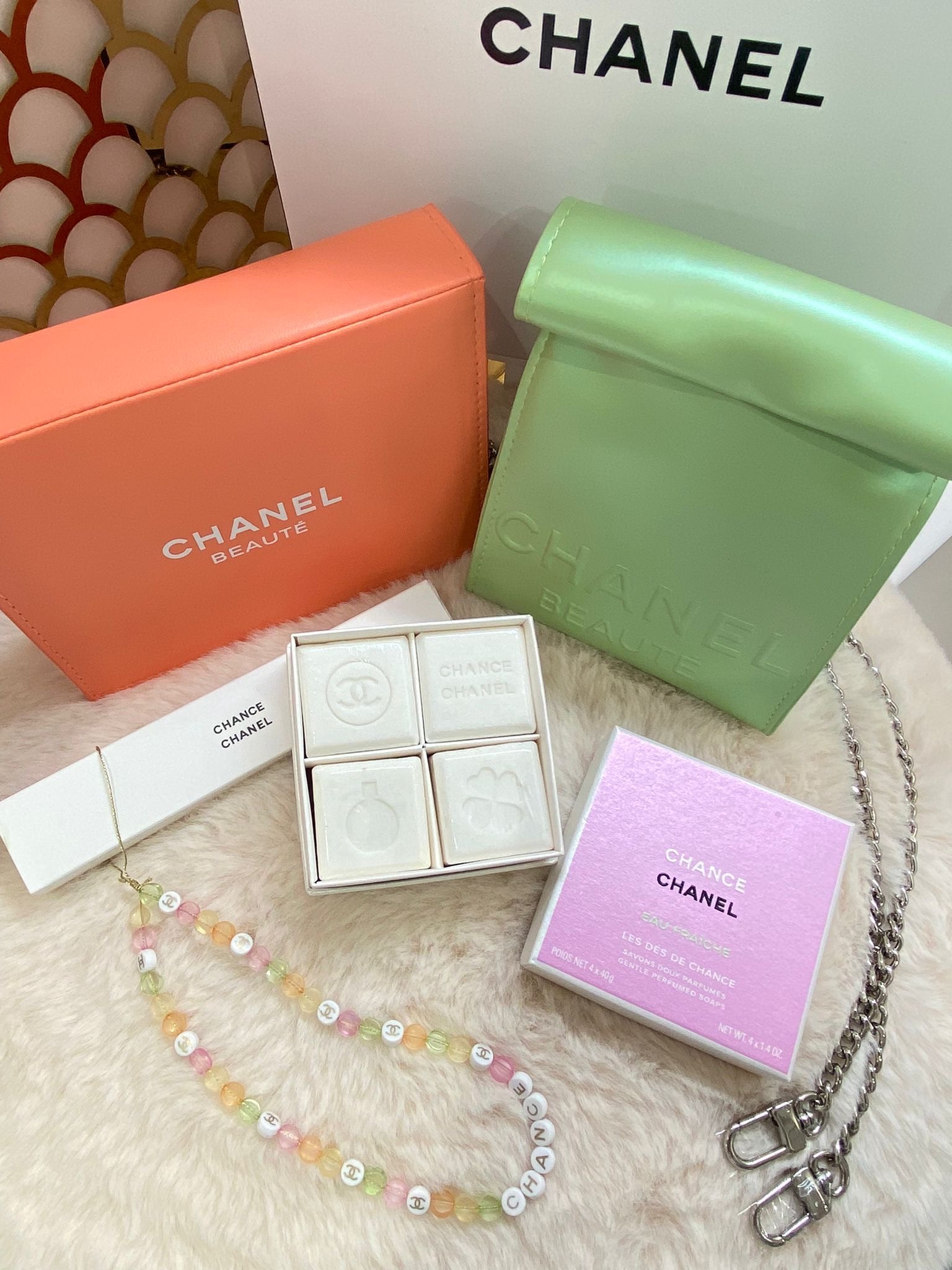 Chanel Beauty 馬卡龍雙袋套裝系列