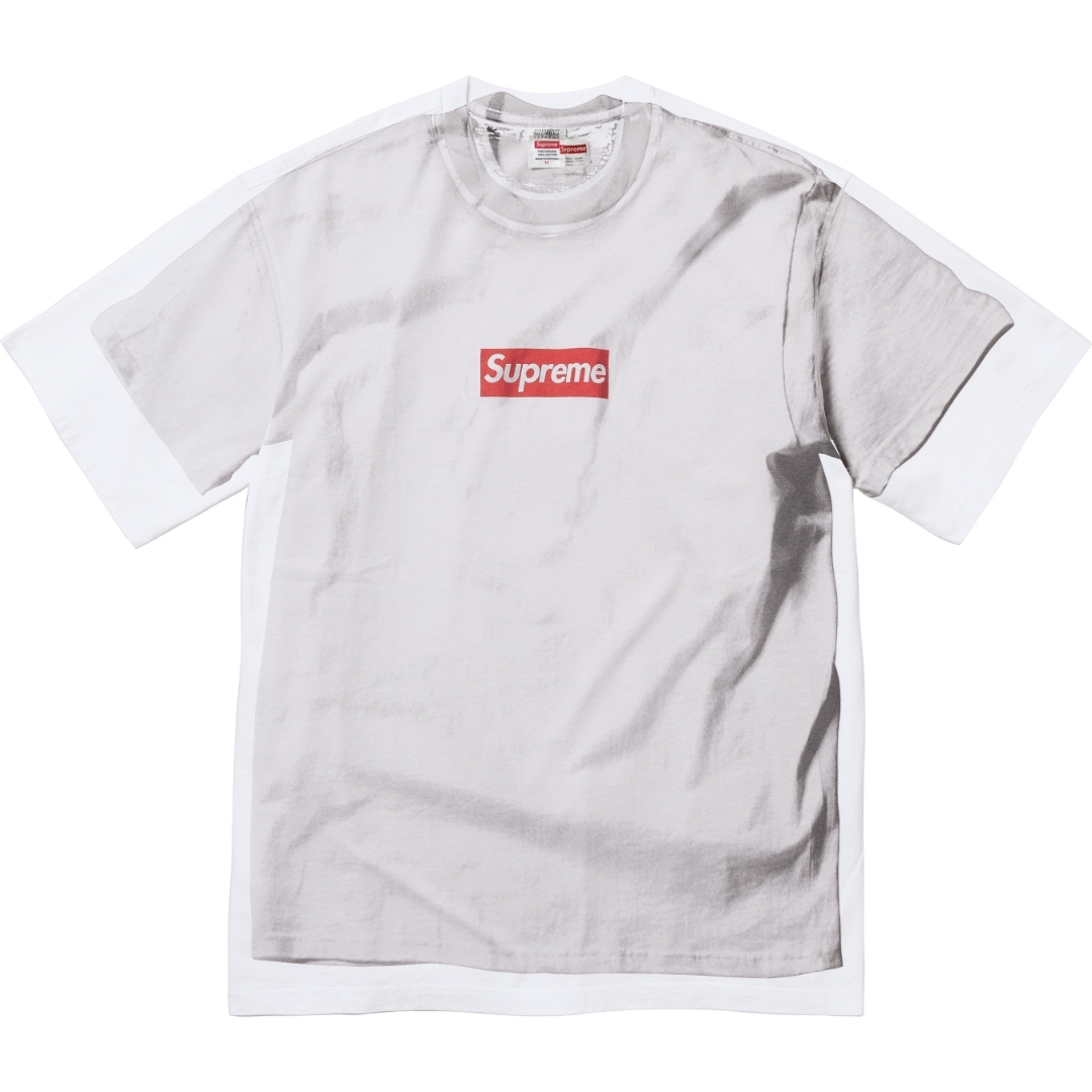 SUPREME X MM6 24SS BOX LOGO TEE MM6 短T