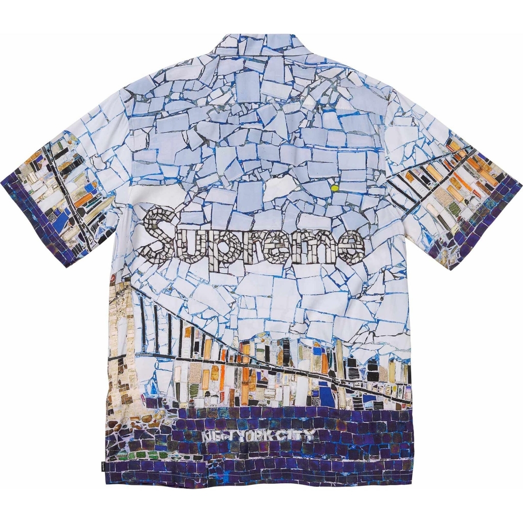 SUPREME 24SS MOSAIC S/S SHIRT 襯衫短T