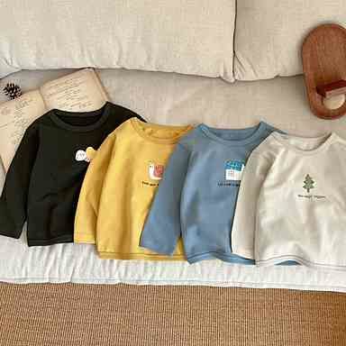 北歐插畫小圖上衣