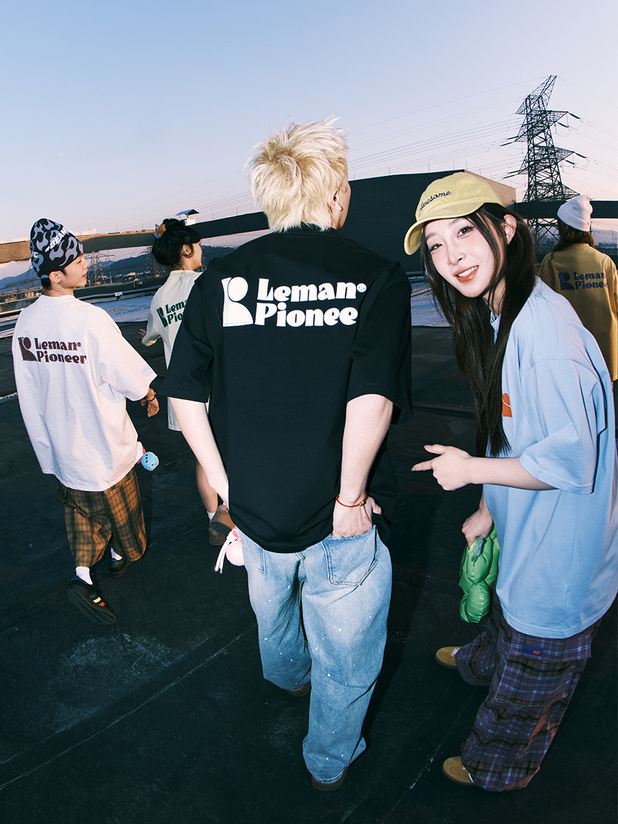 LEMANISM 品牌字母Logo 短袖