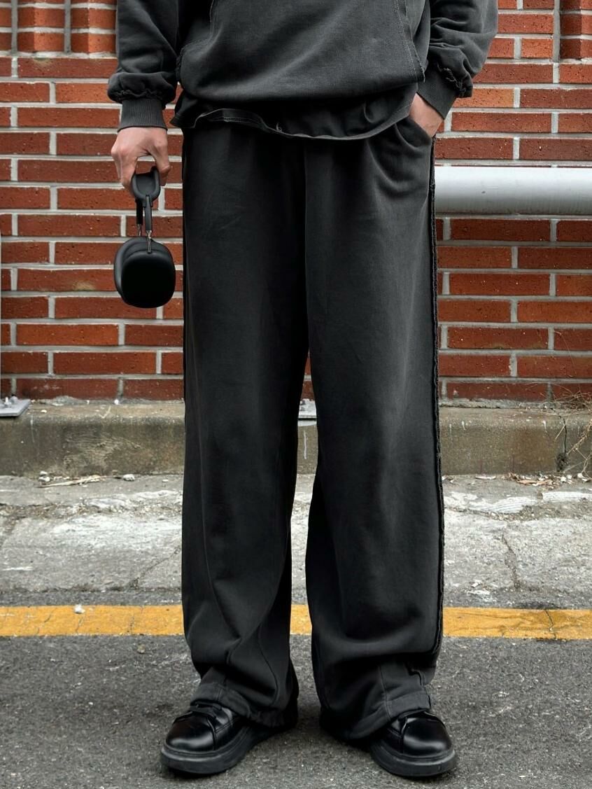 淨色鬆身運動褲 Crunky_youth-090P