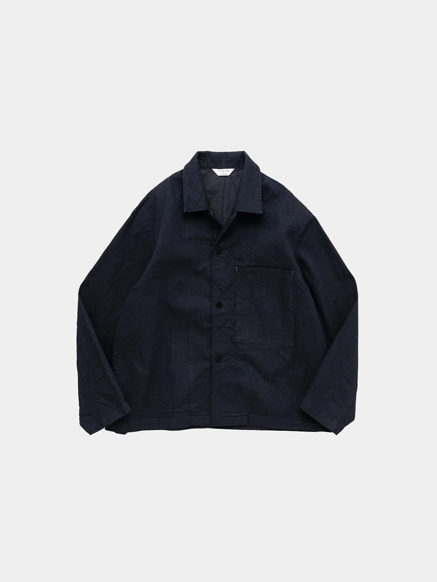 Still By Hand 11.5oz Denim Blouson Dark Navy DN03251(A