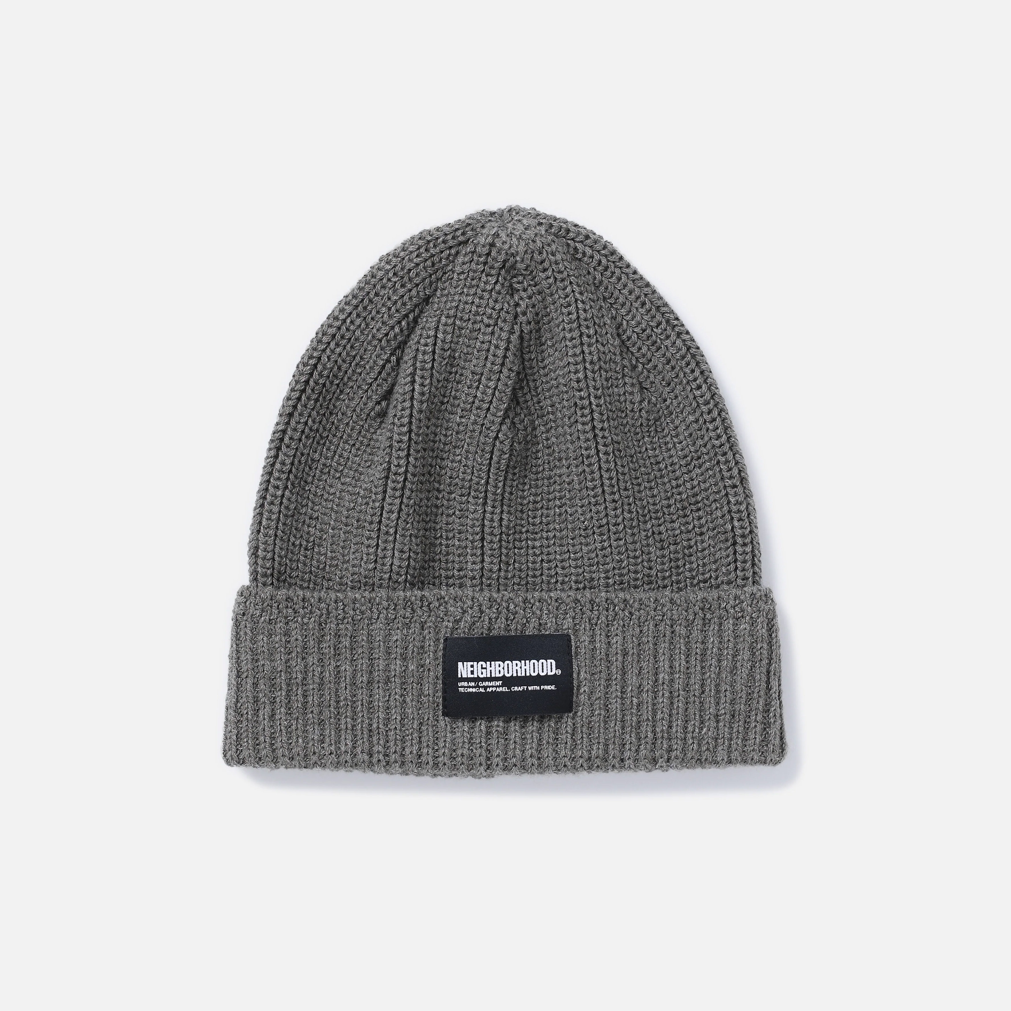 -(B5b04)-NEIGHBORHOOD JP BEANIE 毛帽 灰色/黑色/橄欖綠-251FUNH-HT01